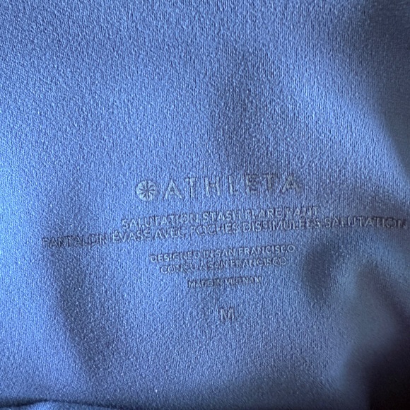 Athleta Charcoal Flare Pants - Picture 4 of 5